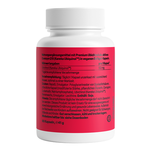 ZeinPharma Coenzym Q10 Ubichinol 50 mg
