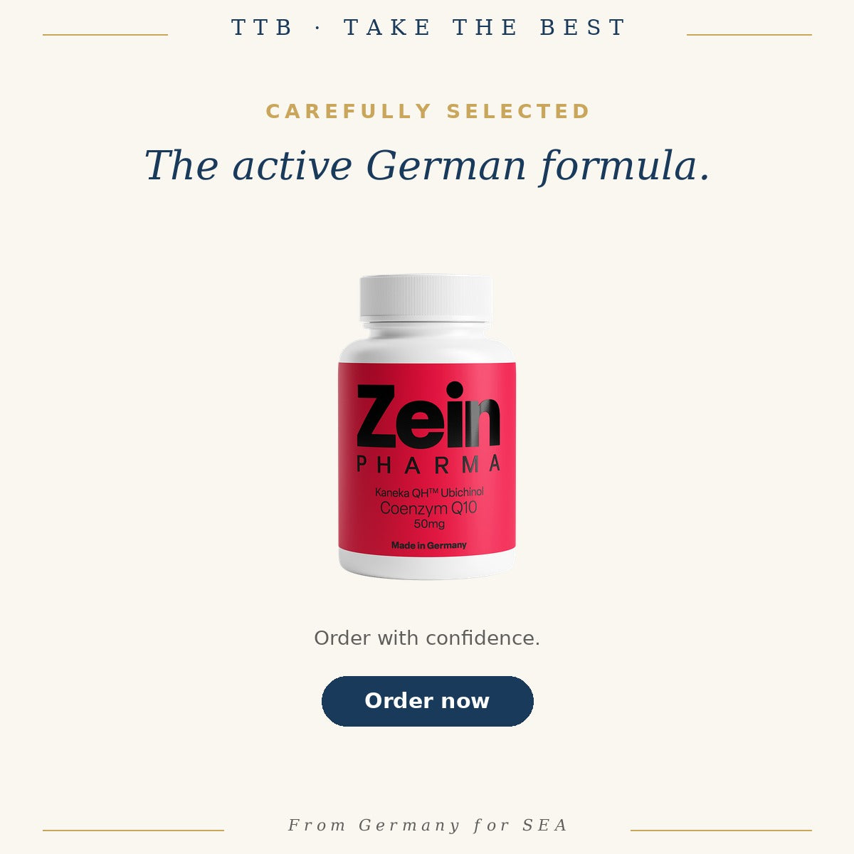 CoQ10 Ubiquinol 50mg | ZeinPharma