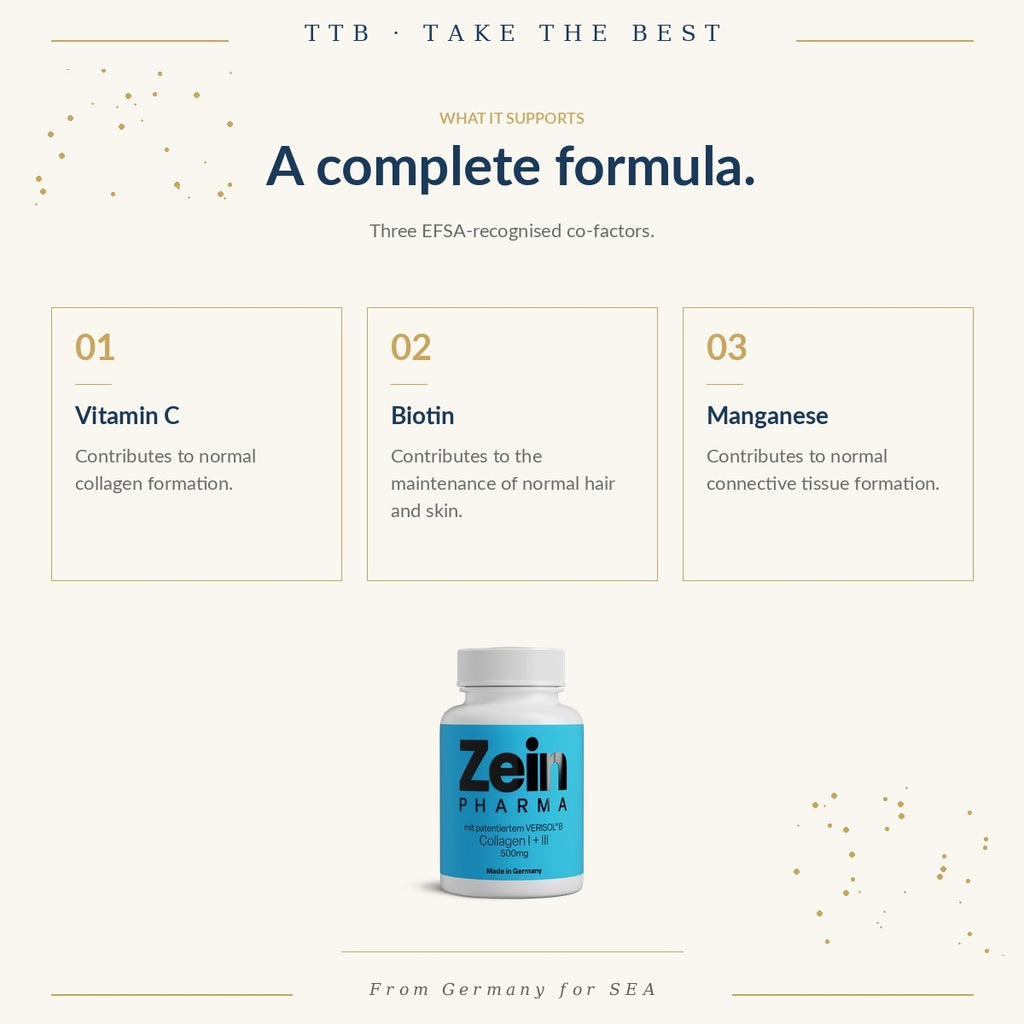 Collagen I + III (Verisol®) 500mg | ZeinPharma