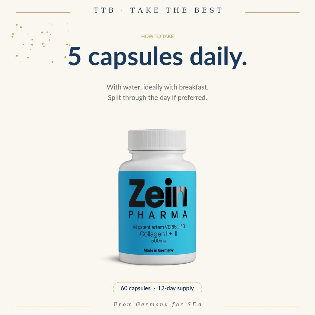 Collagen I + III (Verisol®) 500mg | ZeinPharma