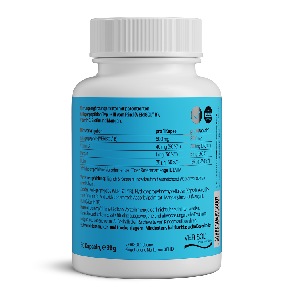 Collagen I + III (Verisol®) 500mg | ZeinPharma