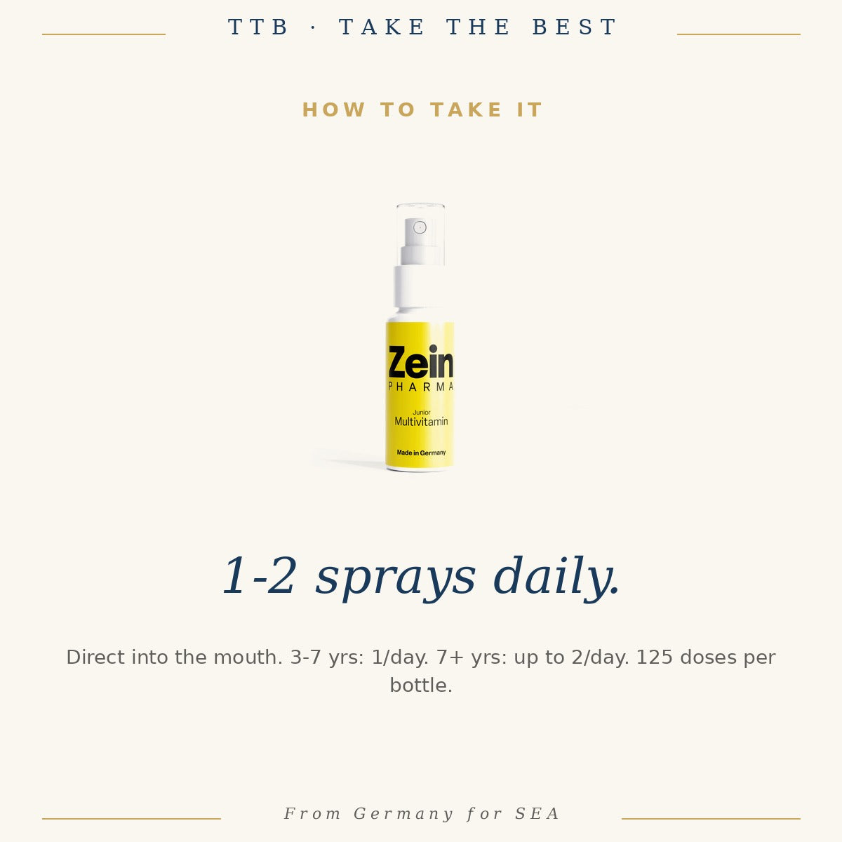 Kids Multivitamin Spray – 25ml | ZeinPharma