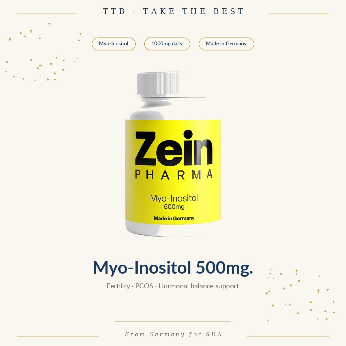 Myo-Inositol 500mg | ZeinPharma